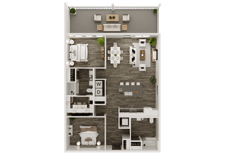 a1 floor plan  1 bedroom  1199 square feet